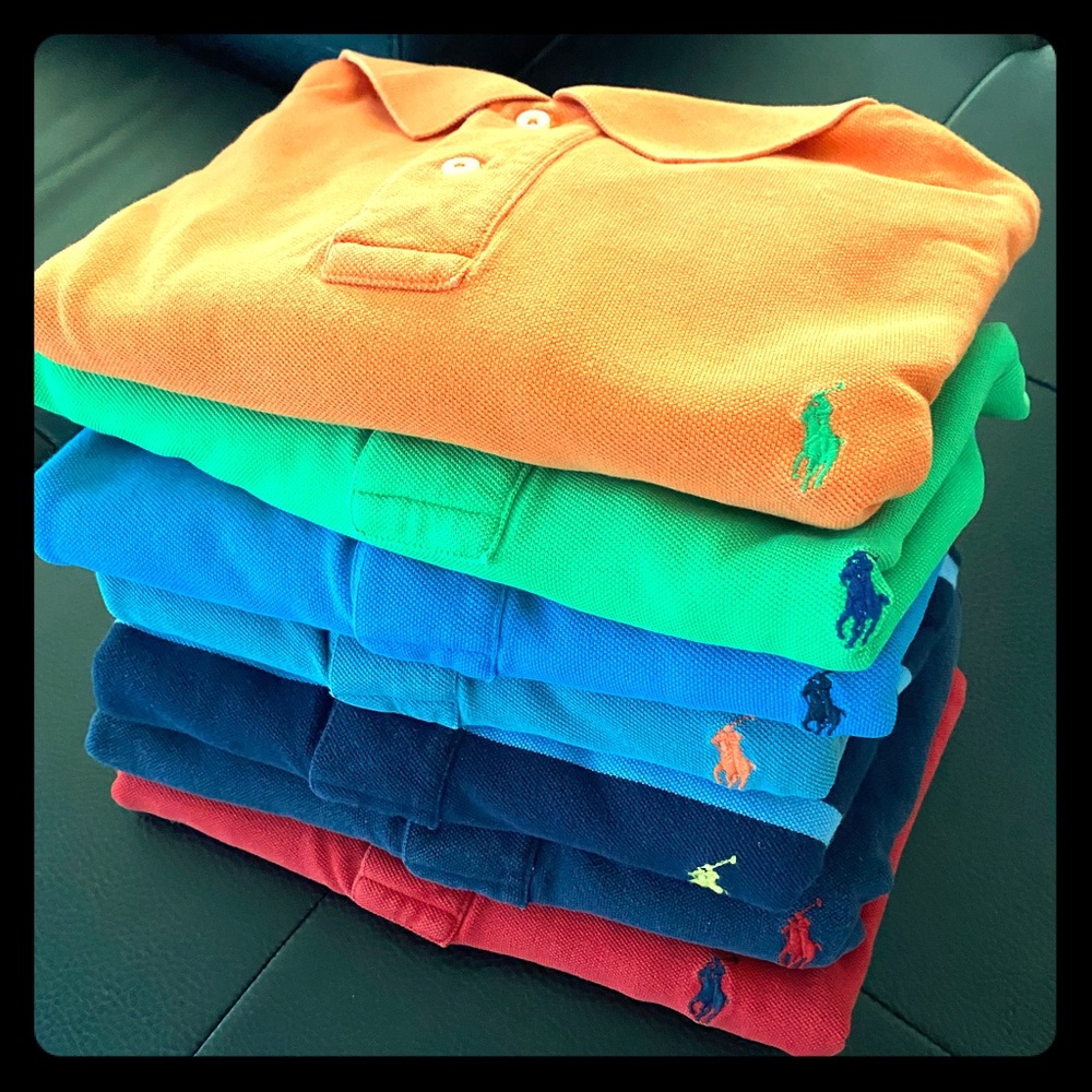 7 polo shirt bundle